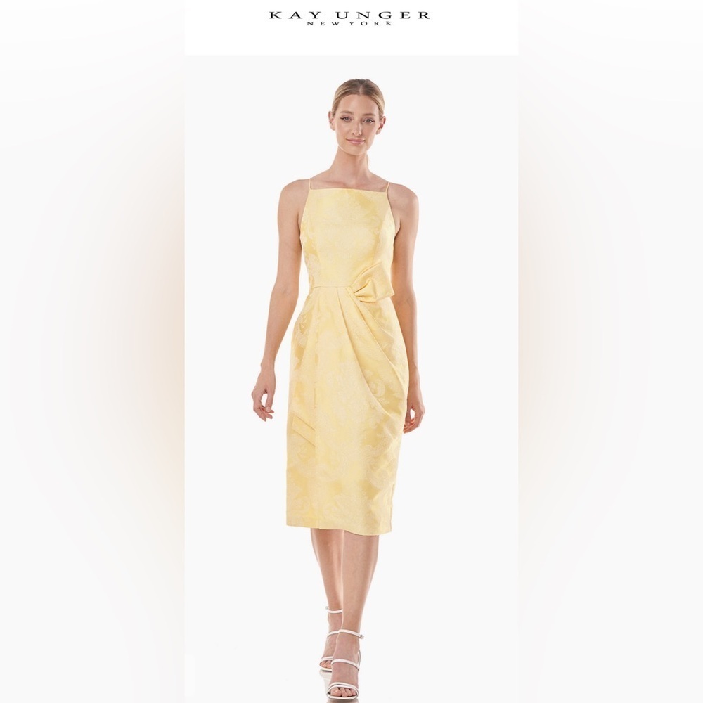 Lorraine Midi Dress by Kay Unger NWT Size 6